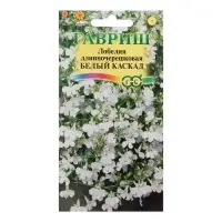 Набор семян Лобелия ампельная "Белый каскад", 5 шт. Набор семян Лобелия ампельная "Белый каскад", 5 шт.