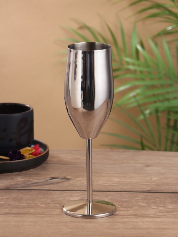 Фужер для шампанского Фужер для шампанского "Гобелет" нерж. сталь 7х7х22 см