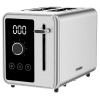 Тостер HYT-3305 800Вт черный серебристый