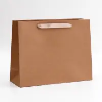 Пакет крафт без печати, 32&times;11&times;25 см 260 г/м&sup2;