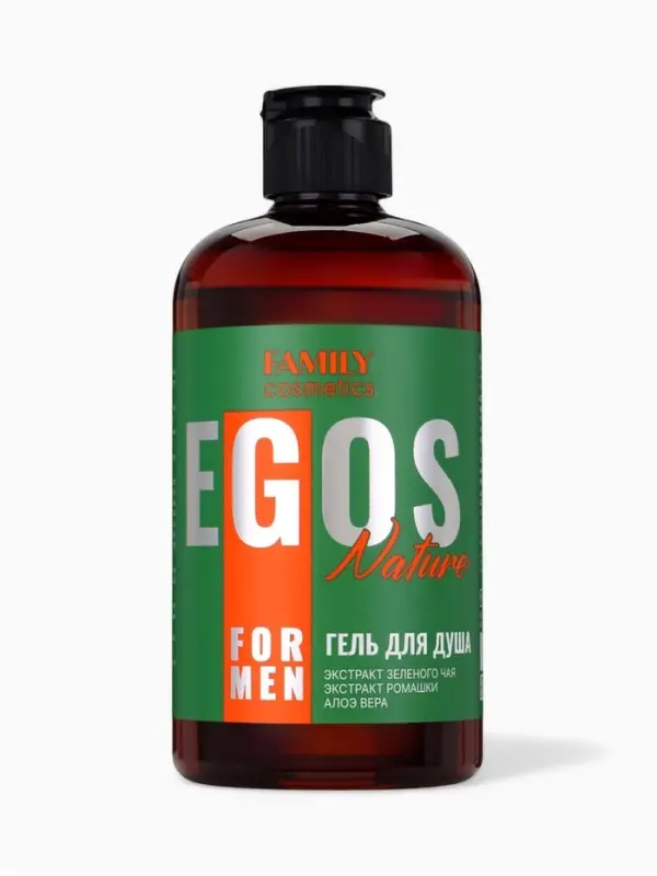 Гель для душа мужской EGOS for men Nature, 470 мл