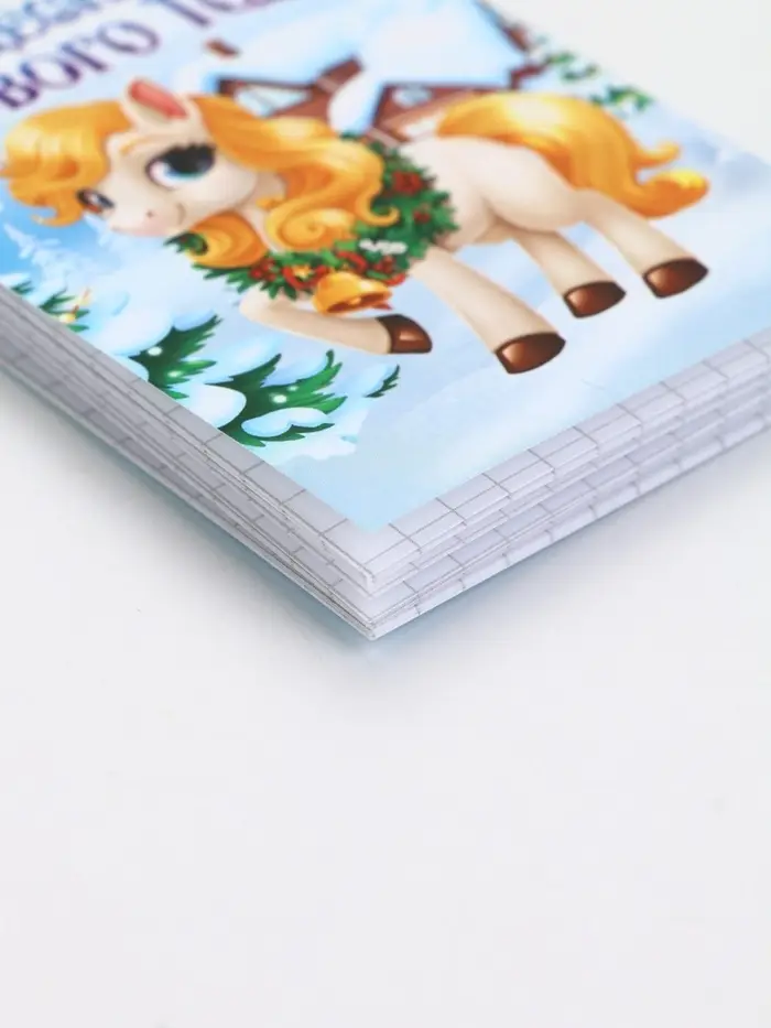 Блокнот А7, 16 л МИКС "Новогодние лошадки" Блокнот А7, 16 л МИКС "Новогодние лошадки"