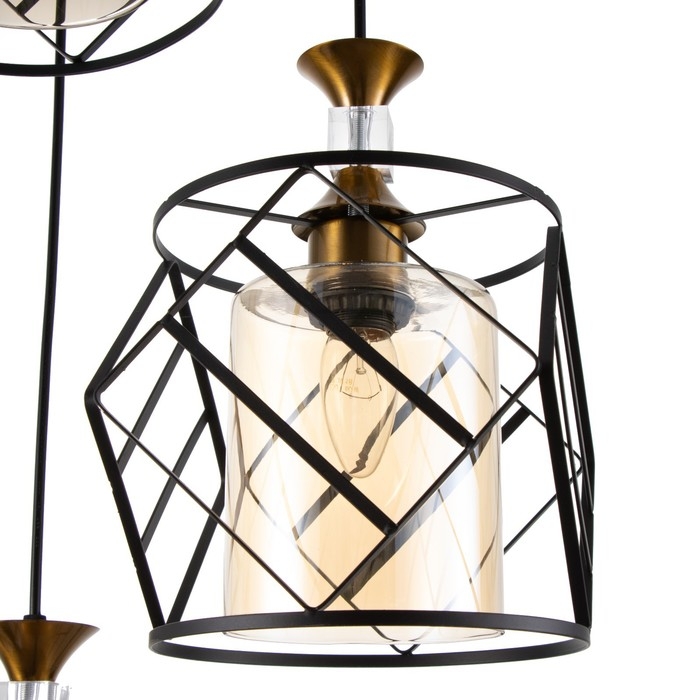 Светильник BayerLux Светильник BayerLux "Куара" 3хE27 40Вт черный 40х40х100 см