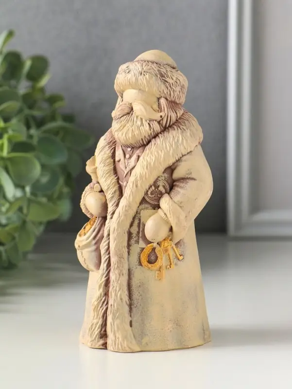 Фигурка гипс &laquo;Купец&raquo;, 13&times;7 см, слоновая кость