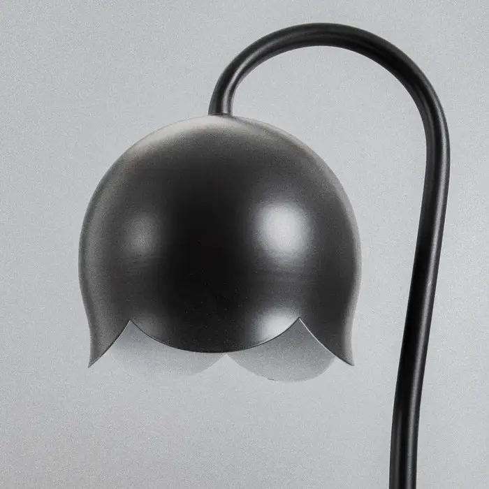 Лампа настольная RISALUX &laquo;Свелл&raquo;, G9, 40 Вт, диммер, чёрная, 11&times;11&times;28 см