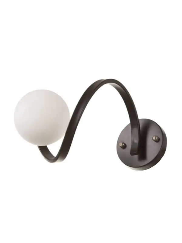 Бра настенный BayerLux Nadine, 1&times;10 Вт, GU10, черный, 37&times;16&times;32 см