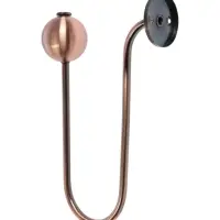 Крючок - держатель для штор CAPPIO KS056, медь, 2 шт.