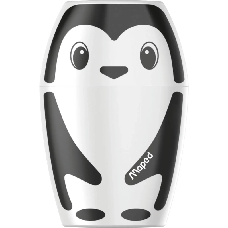 Точилка Maped SHAKKY 1 отв,контейнер,блистер,ассорти,34014
