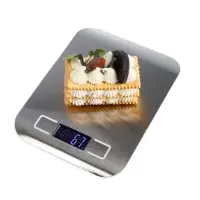 Весы кухонные LVE-028, электронные, до 5 кг, от батареек ААА&times;2, металл