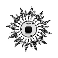 Часы настенные интерьерные &laquo;Эген&raquo;, серия: Ажур, дискретный ход, d=60 см, циферблат d=22 см, от батарейки 1хАА