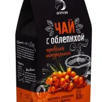 Травяной чай натуральный с облепихой, 80 г