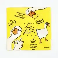 Салфетки бумажные однослойные «Гуси», 24х24 см, 50 шт Салфетки бумажные однослойные «Гуси», 24х24 см, 50 шт