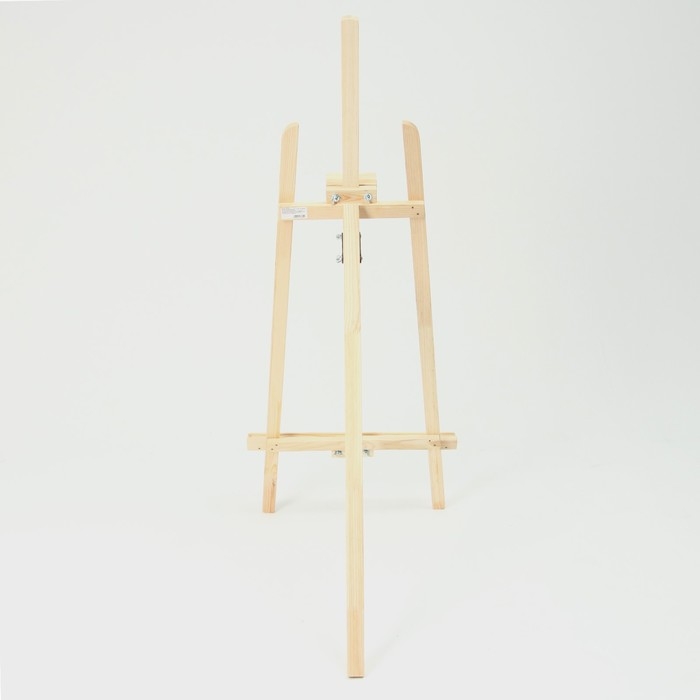 Мольберт тип «Лира» 145 х 52 см, с бегунком, неокрашенное дерево, Calligrata Мольберт тип «Лира» 145 х 52 см, с бегунком, неокрашенное дерево, Calligrata