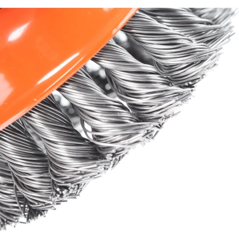 Корщетка для УШМ EDGE by PATRIOT d75мм, М14, чашка витая (813010006)