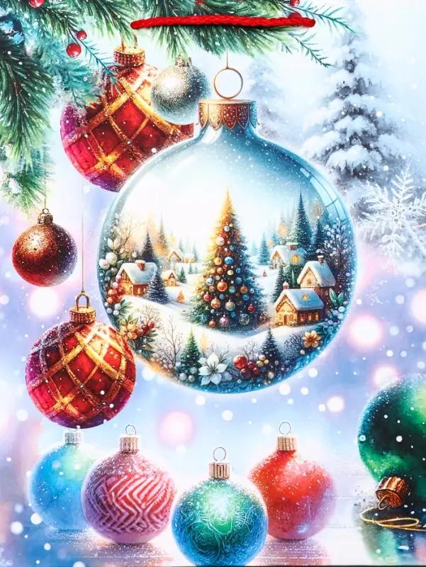 Пакет подарочный новогодний ламинированный, «Шар Новогодний» , 26×12×32 см Пакет подарочный новогодний ламинированный, «Шар Новогодний» , 26×12×32 см