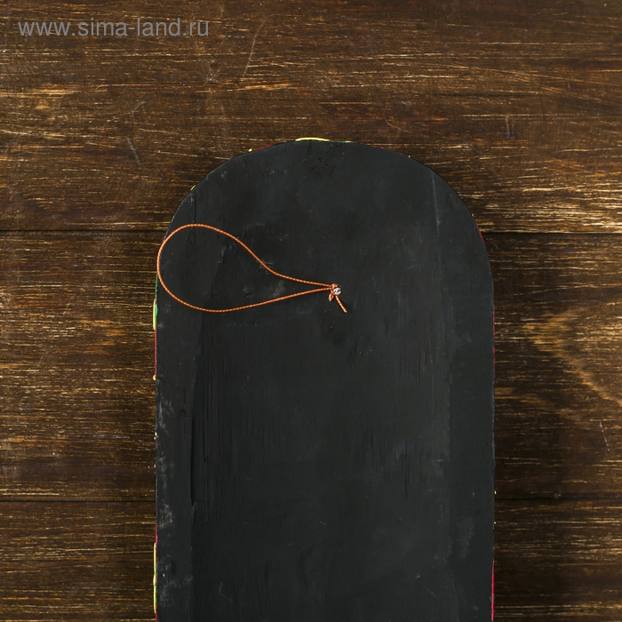 Маска настенная дерево Маска настенная дерево "Абориген с ярким узором" 3х12х50 см