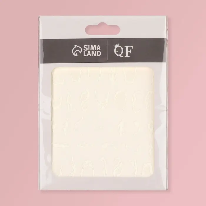 Наклейки для ногтей «Вуаль», белые Наклейки для ногтей «Вуаль», белые