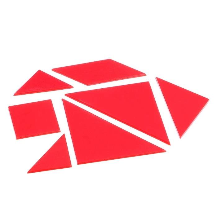 Головоломка «Танграм», 5 карточек с 10 схемами, по методике Монтессори, 3-6 лет Головоломка «Танграм», 5 карточек с 10 схемами, по методике Монтессори, 3-6 лет