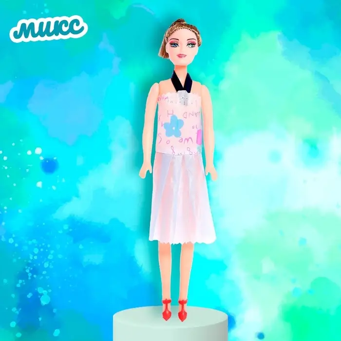 Кукла-модель «Оленька» в вечернем платье, МИКС Кукла-модель «Оленька» в вечернем платье, МИКС