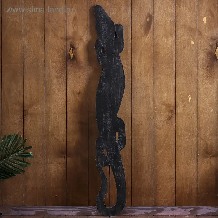 Панно настенное  Панно настенное "Геккон африканский" 14х1х100 см