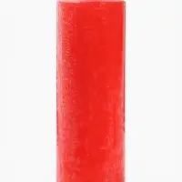 Свеча - цилиндр, 5&times;15 см, красная