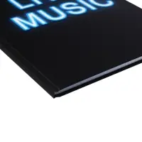 Колледж-тетрадь Calligrata TOP. LIVE MUSIC А4, 80 листов, в клетку, в твёрдой обложке 7БЦ, матовая ламинация, выборочный лак