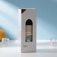 Бутылка для воды в чехле &laquo;Дино&raquo;, 300 мл, h=17 см, стекло, рисунок МИКС