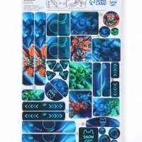 Снегокат «Трансформер», со спинкой, красный, синий, ТС4-1/ТР Snow Cat