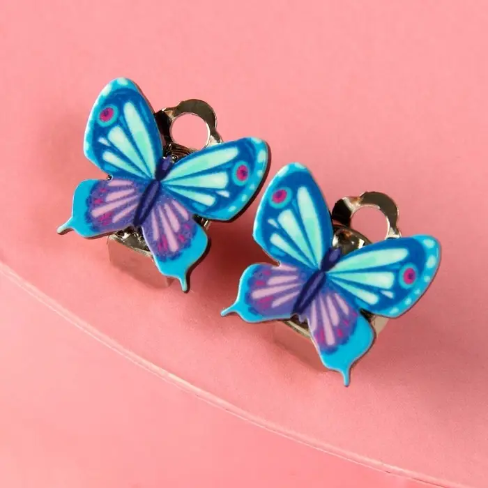 Клипсы «Мечтай» детские серьги Клипсы «Мечтай» детские серьги