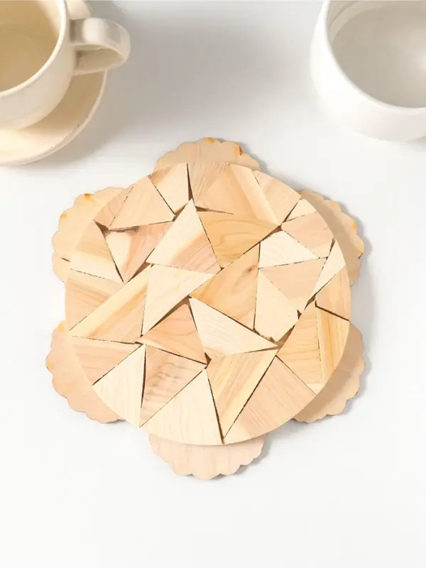 Подставка под горячее &laquo;Овечка&raquo; 19см, можжевельник, фанера