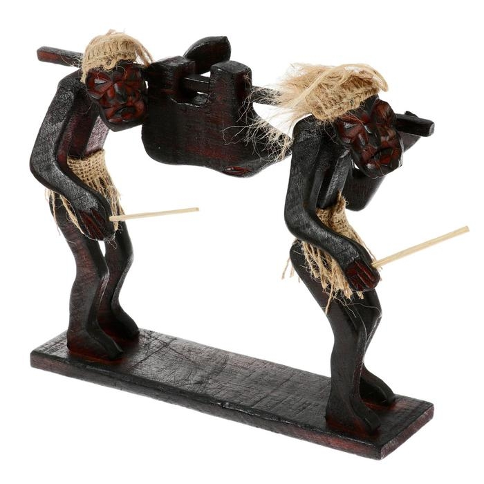 Сувенир «Аборигены на охоте», 22 см, дерево Сувенир «Аборигены на охоте», 22 см, дерево