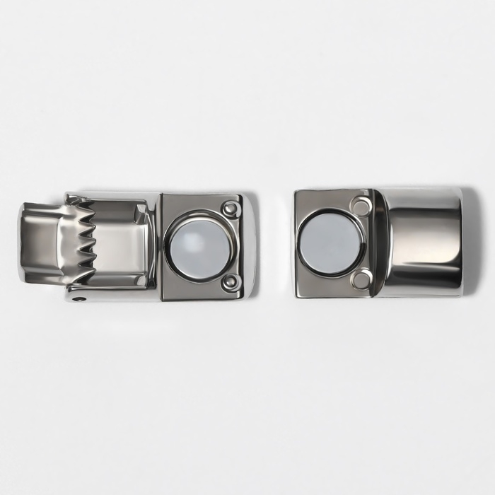 Шнурки для обуви, пара, с плоским сечением и фиксатором на магнитах, 100 см, цвет серый