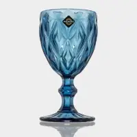 Бокал для вина Magistro &laquo;Круиз&raquo;, 250 мл, 8&times;15.3 см, стекло, синий