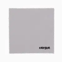 Салфетка для очков OneSun, 13*13см, цвет серый