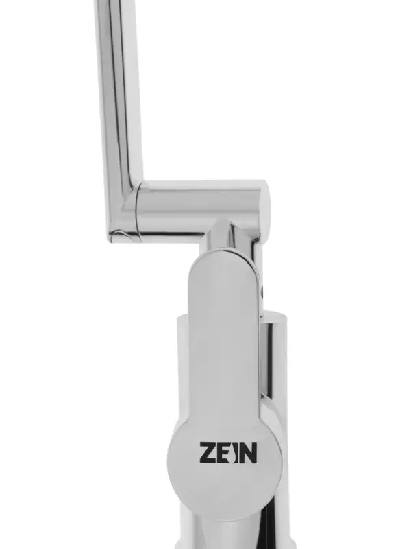 Смеситель для кухни ZEIN Z3707, регулируемый излив высотой 25 см, аэратор 2 режима, хром