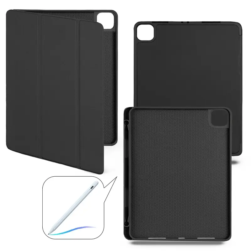 Чехол-книжка для iPad Pro 12.9 (2021/2022) Smart Case (Pencil) Black №8