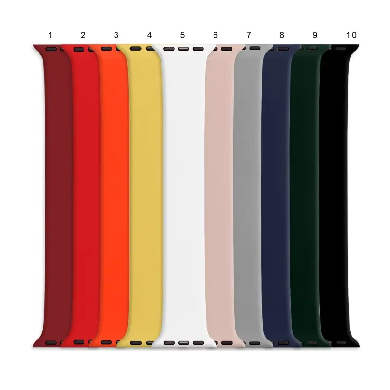 Монобраслет для APL Watch силиконовый 38/40/41mm (153mm)