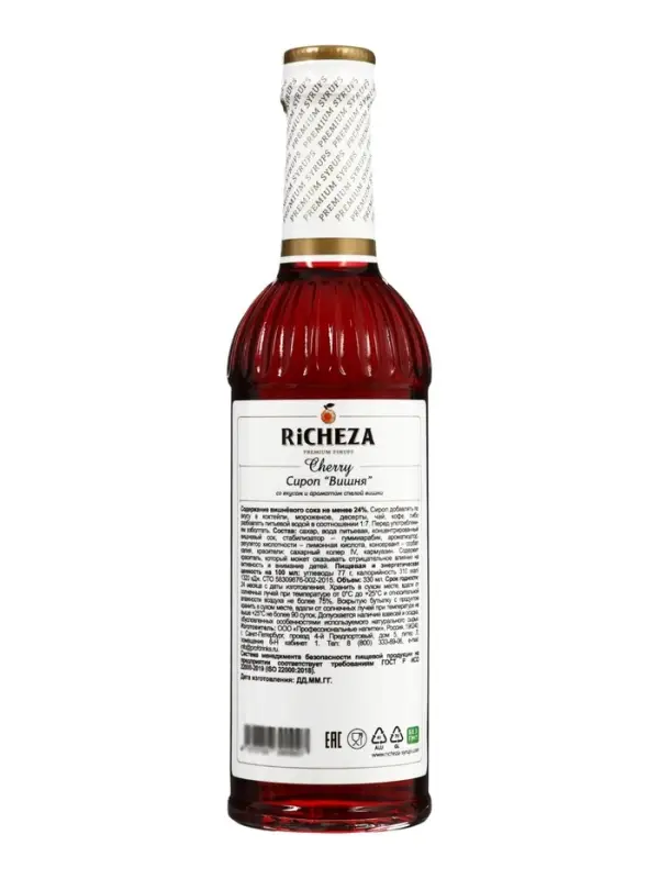 Сироп RICHEZA &laquo;Вишня&raquo;, 330 мл