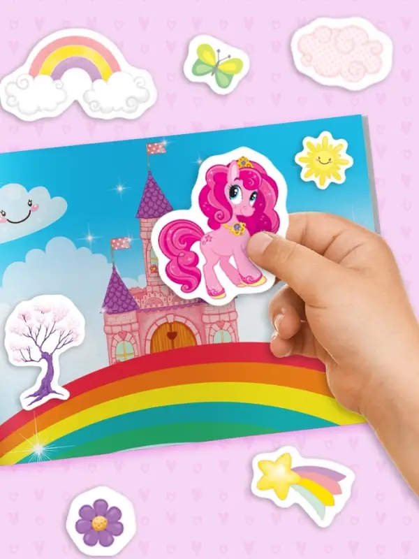 250 наклеек &laquo;Для девочек&raquo;, 8 стр.