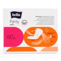 Прокладки ежедневные Bella, Panty Soft, 40 шт.