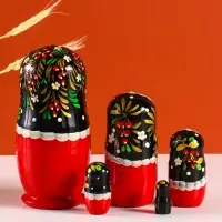Матрёшка дерево &laquo;Птички&raquo;, 5-кукольная, 15 см