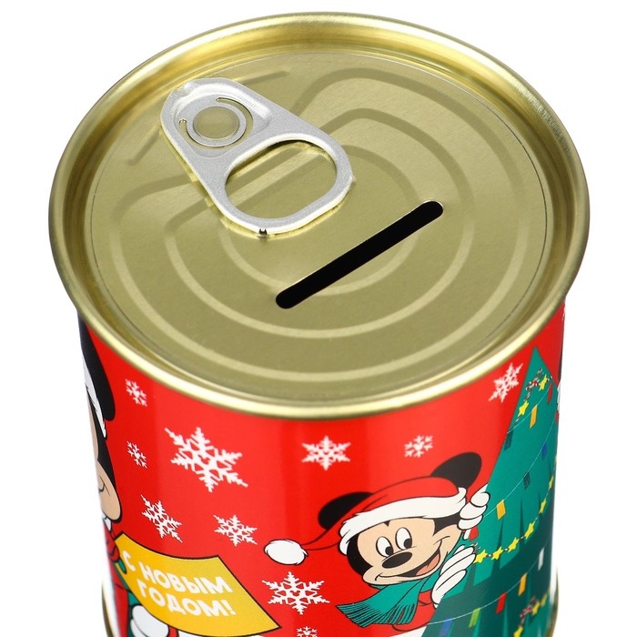 Копилка на Новый год, 9.5х9.5х7.5 см, Микки Маус Копилка на Новый год, 9.5х9.5х7.5 см, Микки Маус