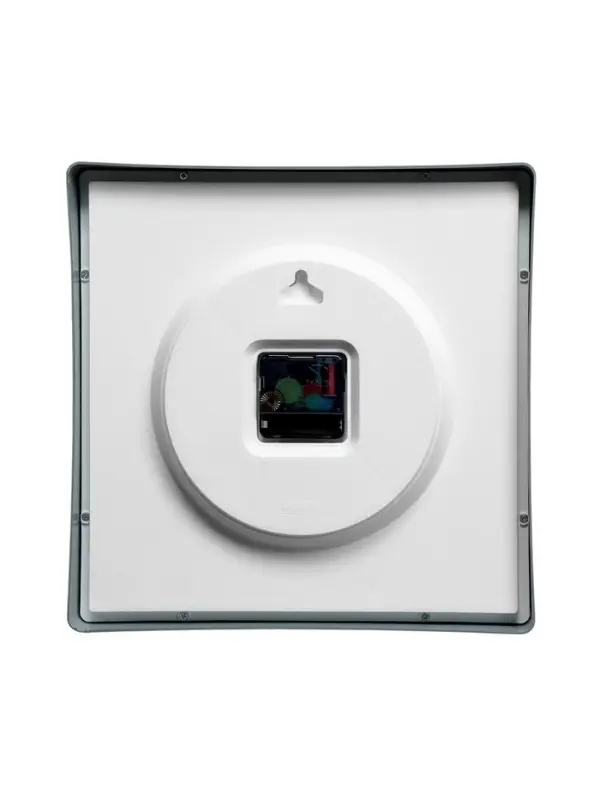 Часы настенные классические, бесшумные, плавный ход, 30&times;30 см, серые, от батарейки 1&times;АА