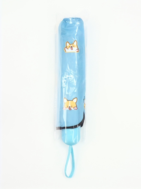 Зонт механический «Корги», эпонж, 4 сложения, 8 спиц, R = 50/55 см, D = 110 см, цвет МИКС Зонт механический «Корги», эпонж, 4 сложения, 8 спиц, R = 50/55 см, D = 110 см, цвет МИКС