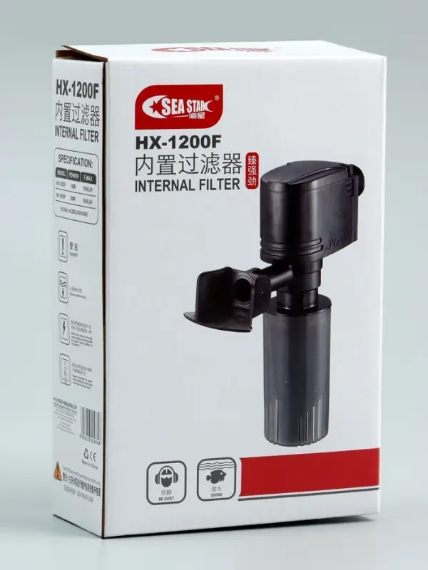 Фильтр внутренний Sea Star HX-1200F, 1000 л/ч, 15 Вт