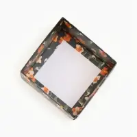Коробка самосборная &laquo;Лилии&raquo;, размер 11&times;11&times;7 см, плотность 270 г/м&sup2;