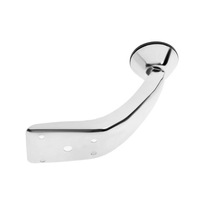 Опора мебельная гнутая OM002CR ТУНДРА, 120 мм, 1.2 мм, цвет хром Опора мебельная гнутая OM002CR ТУНДРА, 120 мм, 1.2 мм, цвет хром