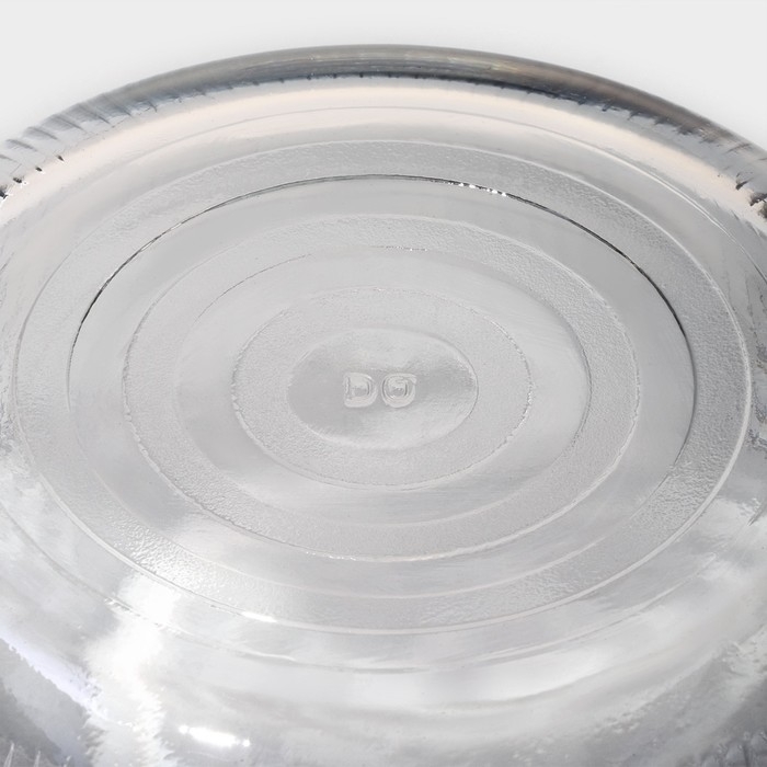 Салатник стеклянный Доляна «Флора», 1,4 л, 19,5×8,5 см Салатник стеклянный Доляна «Флора», 1,4 л, 19,5×8,5 см