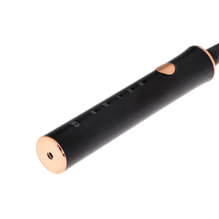 Электрическая зубная щётка Luazon LP-002, вибрационная, 31000 дв/мин, 4 насадки, АКБ, черная Электрическая зубная щётка Luazon LP-002, вибрационная, 31000 дв/мин, 4 насадки, АКБ, черная