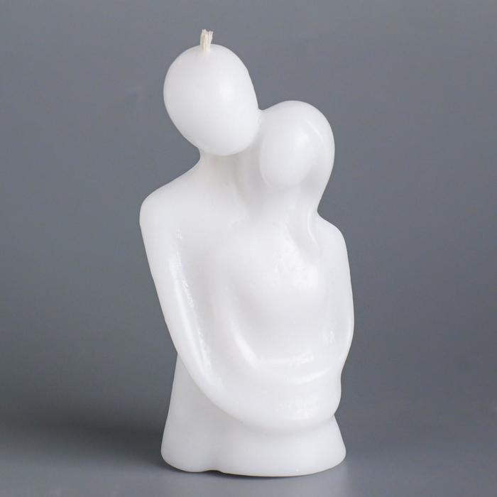 Свеча фигурная  Свеча фигурная "Влюбленные", 12 см, белая